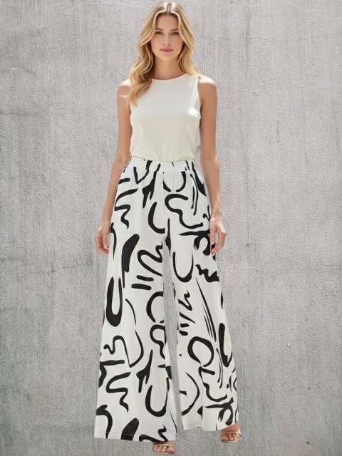 Palazzo Dama Lino estampado T2 a T10